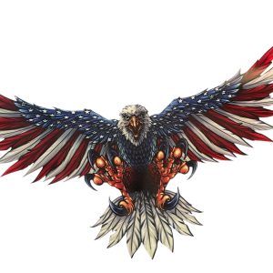 Plaque Décorative AIGLE USA