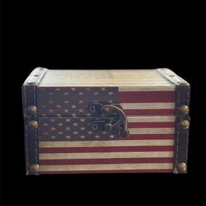 BOITE souvenirs USA Drapeau Américain