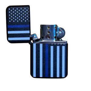 BRIQUET  TEMPETE - POLICE BLUE LINE TRIBUTE
