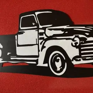 Camion Pick-up Métal Décoration