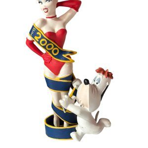 Figurine DROOPY avec GIRL MISS 2000