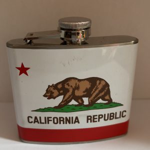 FLASQUE ALCOOL CALIFORNIA REPUBLIC BLANCHE