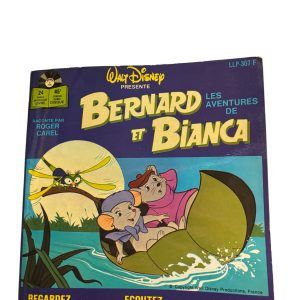 LIVRE DISQUE 45 T BERNARD ET BIANCA