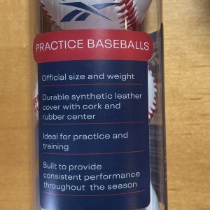 LOT 3 balles BASEBALLS REEBOK