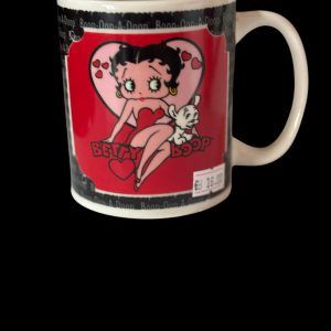 MUG BETTY BOOP NOIR ET ROUGE