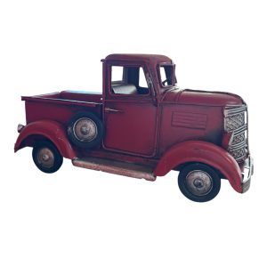 PETITE CAMIONNETTE  METAL ROUGE