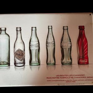 PLAQUE COCA COLA RELIEF