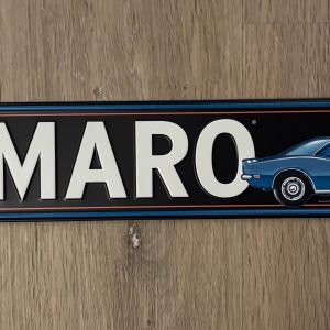 Plaque métal CAMARO