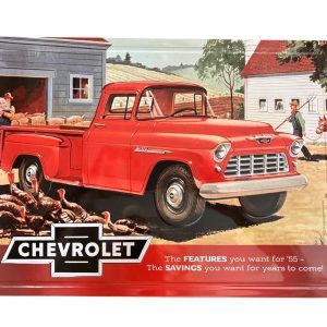 Plaque métal CHEVROLET