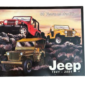 Plaque métal JEEP 1941-2001