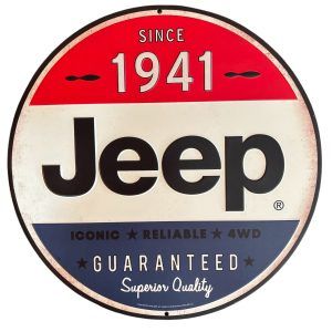 Plaque métal JEEP SINCE 1941