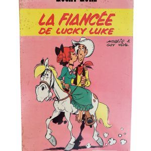 Plaque métal LUCKY LUKE - LA FIANCEE