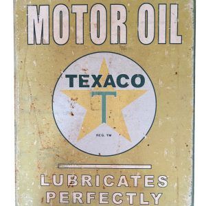 Plaque métal MOTOR OIL TEXACO
