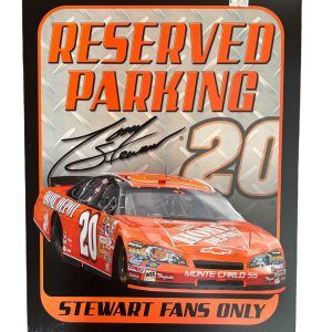 Plaque métal RESERVED PARKING