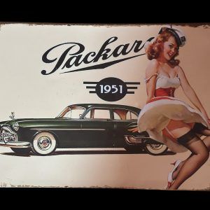 PLAQUE PACKARD 1951