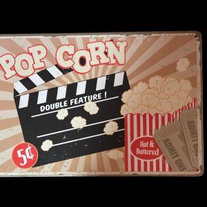 PLAQUE POP CORN
