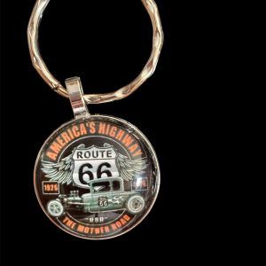 PORTE CLEFS AMERICA'S HIGHWAY Voiture