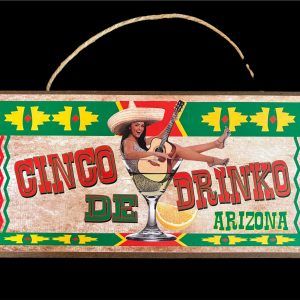 Plaque CINCO DE DRINKO