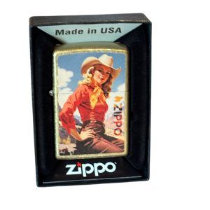 ZIPPO RANCHER DESIGN - FEMME -COWBOY