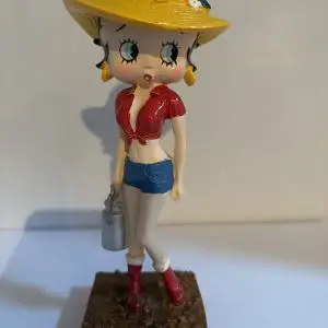 Figurine Betty Boop - Fermière