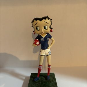 Figurine Betty Boop - Footballeuse