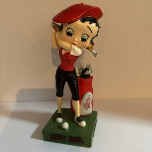 Figurine Betty Boop - Golfeuse