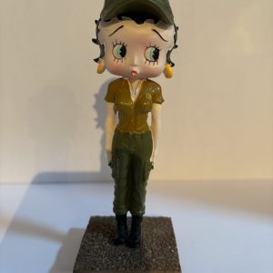 Figurine Betty Boop - Militaire