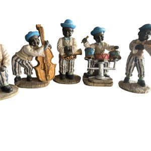 LOT 5 FIGURINES MUSICIENS