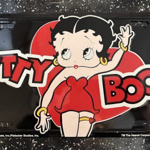 Plaque métal Betty Boop