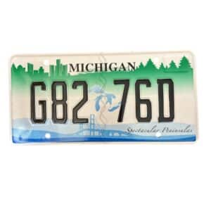 PLAQUE MICHIGAN G82 76D