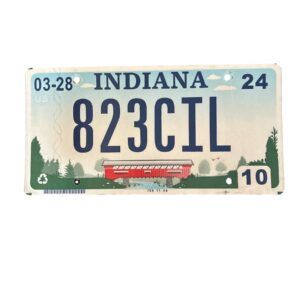 PLAQUE INDIANA 823CIL 2024