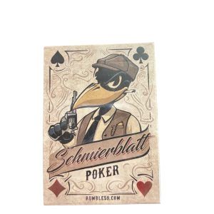 JEU DE CARTES DE POKER Gangster