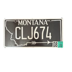 PLAQUE MONTANA CL J674 2022