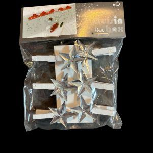 SACHET 6 MINI PINCES ETOILES