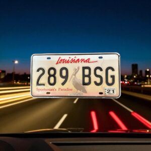 PLAQUE LOUISIANA 289 BSG 2021