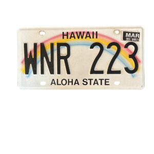 PLAQUE HAWAII WNR 223 2024