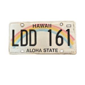 PLAQUE HAWAII LDD 161