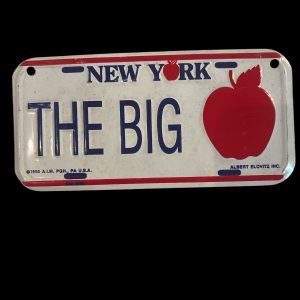 PLAQUE DE DECORATION NEW YORK THE BIG APPLE