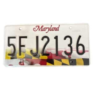 PLAQUE MARYLAND 5F J2136
