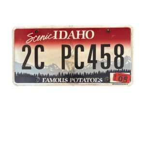 PLAQUE IDAHO SCENIC 2C PC458 2005