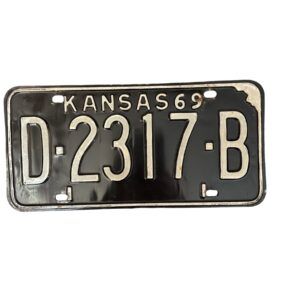PLAQUE KANSAS69 D-2317-B