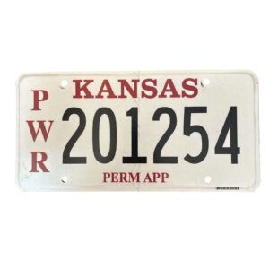 PLAQUE KANSAS 201254