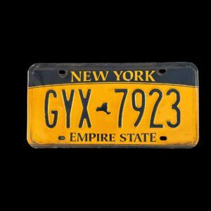 PLAQUE NEW YORK GYX 7923