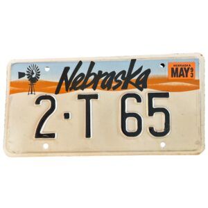 PLAQUE NEBRASKA 2.T 65 1993