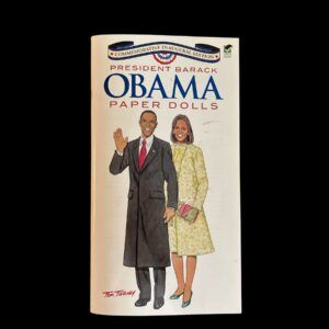 LIVRE POUPEES EN PAPIER PRESIDENT BARACK OBAMA