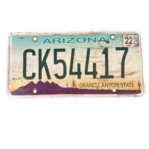 PLAQUE ARIZONA CK54417 de 2022