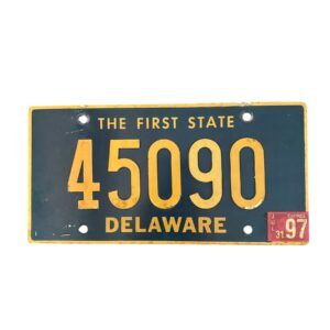 PLAQUE THE FIRST STATE DELAWARE 45090 de 1997