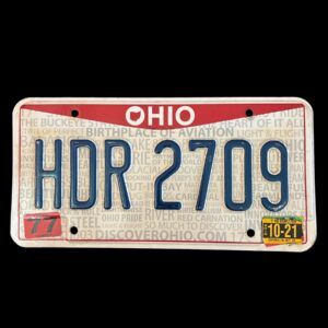 PLAQUE OHIO HDR 2709 de 2021