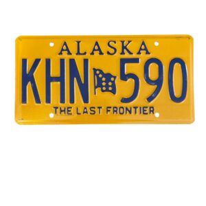 PLAQUE ALASKA KHN590