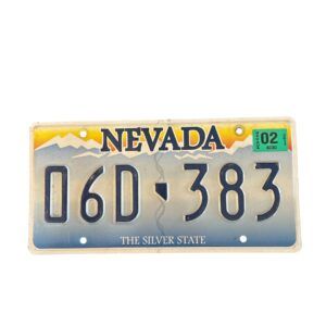 PLAQUE NEVADA 06D.383 de 2002